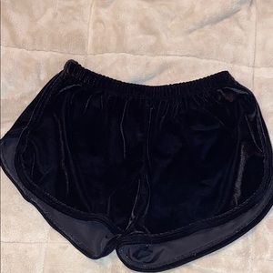 Velvet shorts